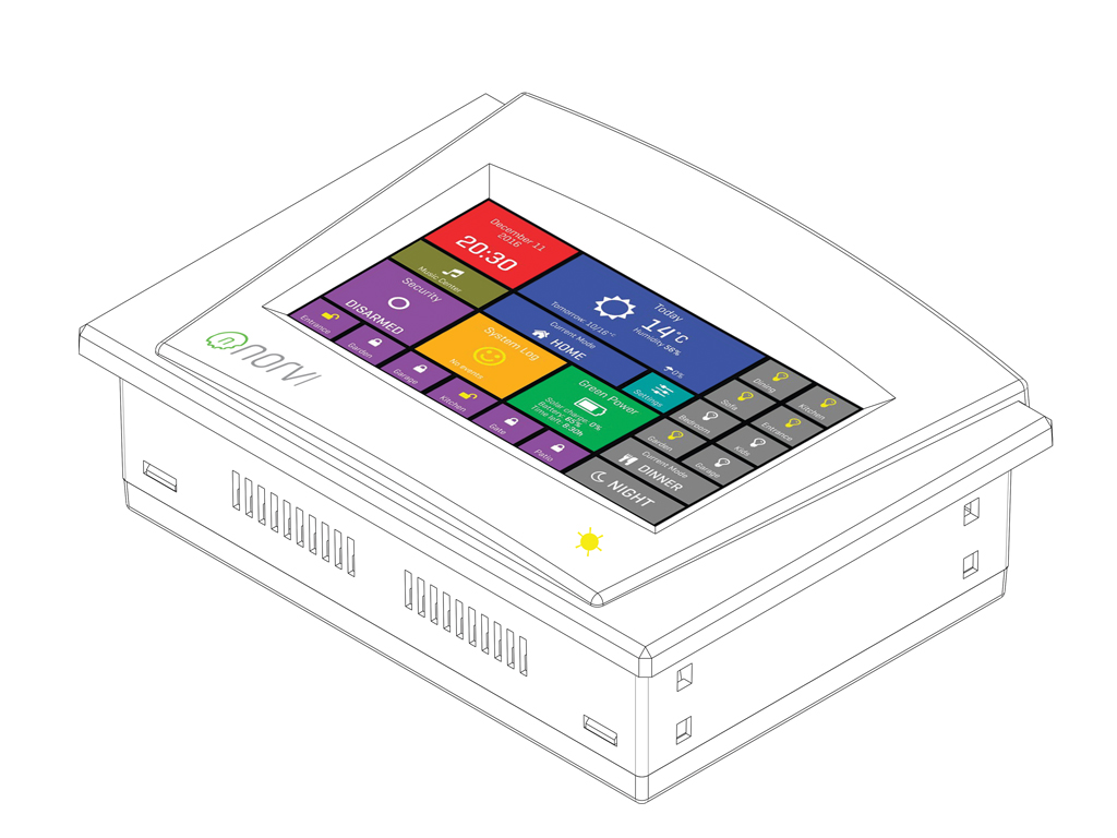 ESP32-based HMI Graphical View