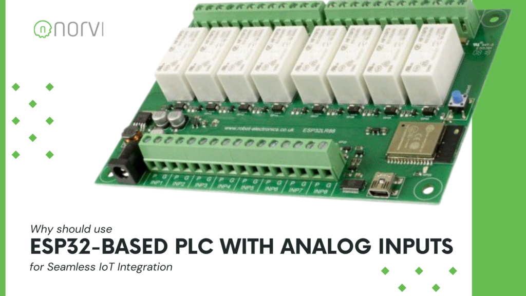 ESP32-based PLC with Analog Inputs